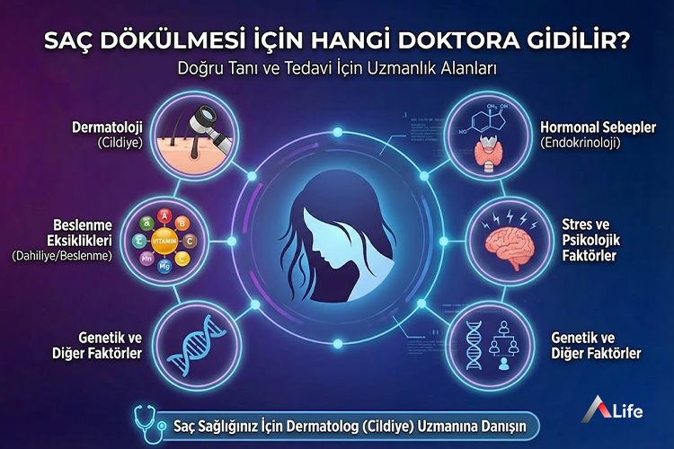 Saç Dökülmesi İçin Hangi Doktora Gidilir? Teşhis ve Tedavi Süreci
